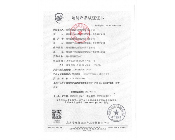 钢木质-双开-丙级